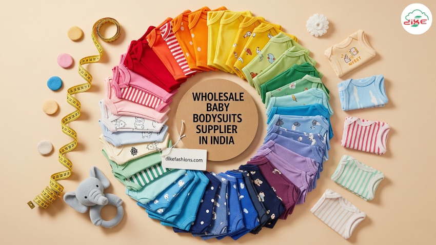 Wholesale baby bodysuits and sleepsuitssupplierin india:Trusted choice for retailers and resellers