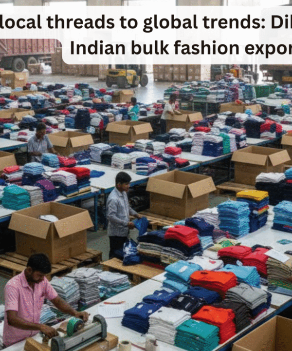 From local threads to global trends: Dike Fashions, your Indian bulk fashion exporter