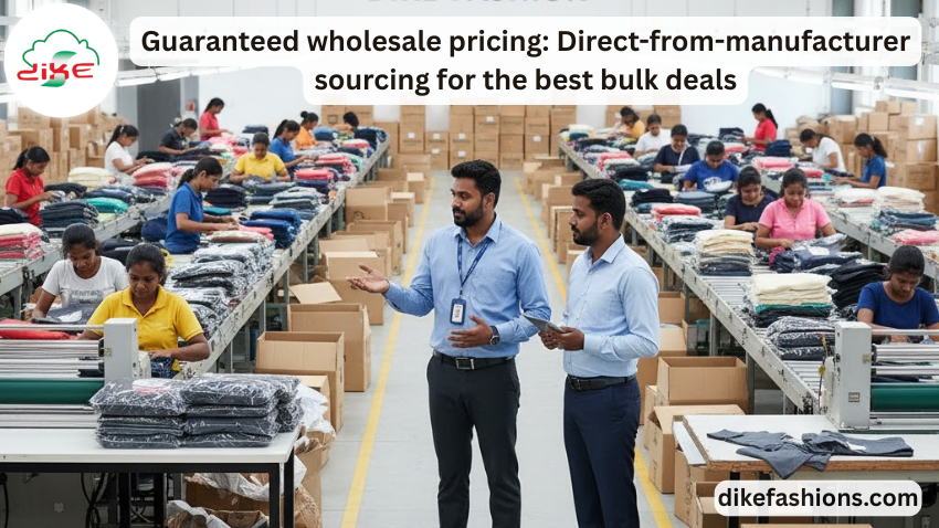 Guaranteed wholesale pricing: Direct-from-manufacturer sourcing for the best bulk deals